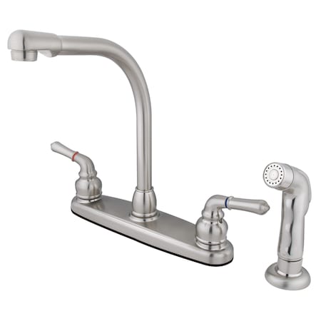 Americana FB758SP 8-Inch Centerset Kitchen Faucet with Sprayer FB758SP